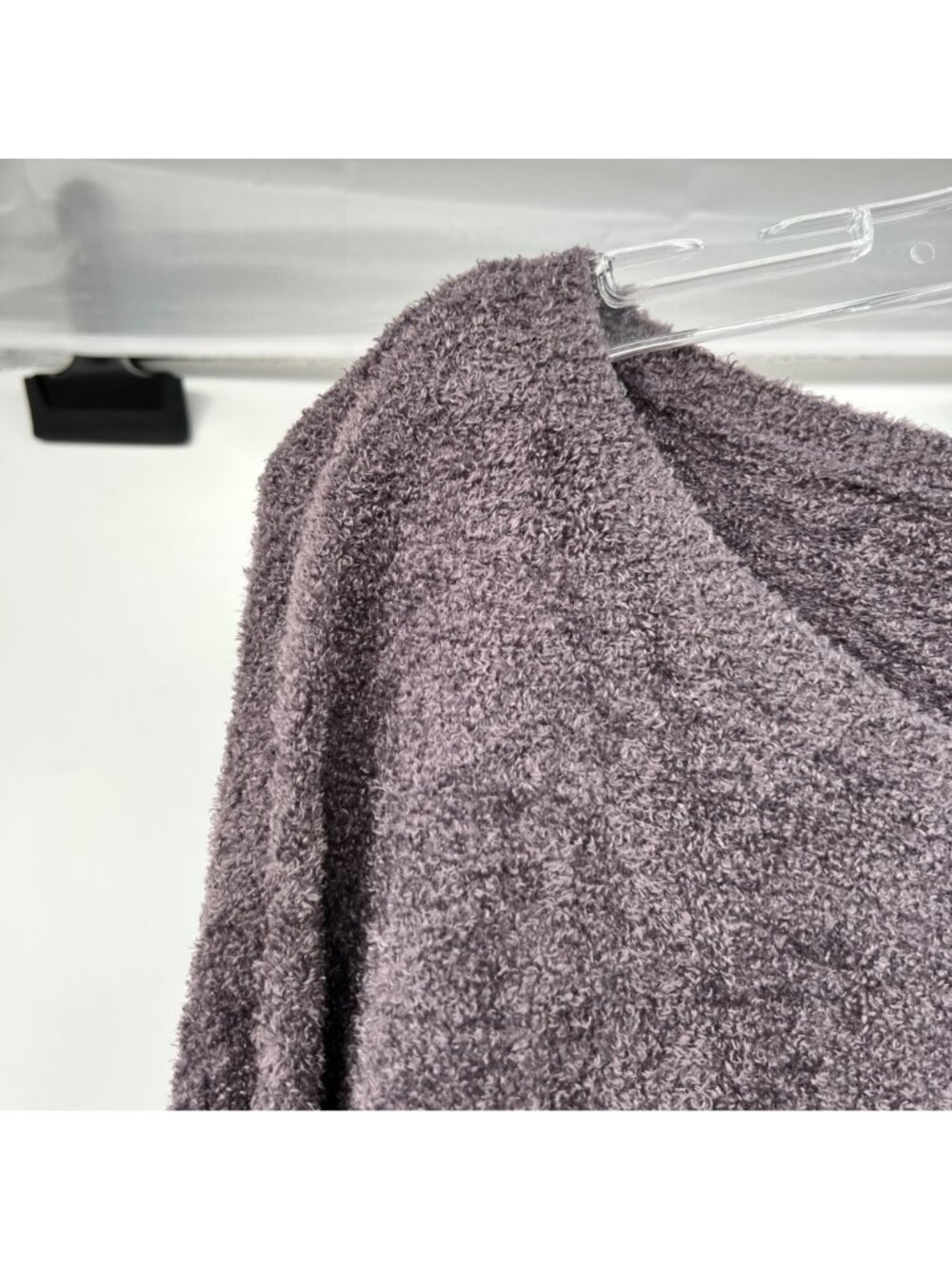 Barefoot Dreams Womens Soft Knit Sweater Purple Pullover Size 3X - Picture 5 of 9